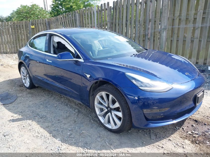 2018 TESLA MODEL 3 LONG RANGE/MID RANGE