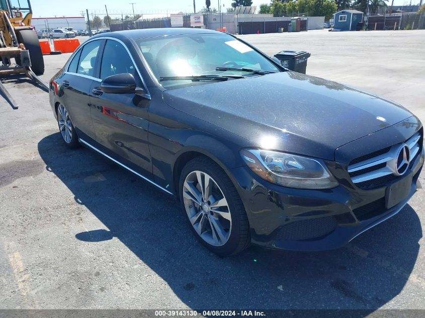 2016 MERCEDES-BENZ C 350E LUXURY