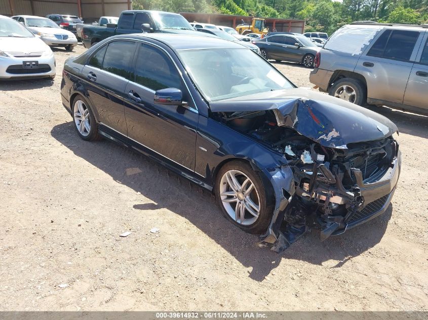 2012 MERCEDES-BENZ C 250