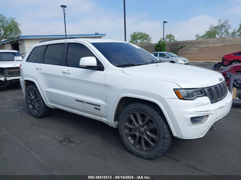 2016 JEEP GRAND CHEROKEE LIMITED 75TH ANNIVERSARY