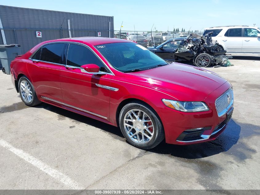 2017 LINCOLN CONTINENTAL SELECT