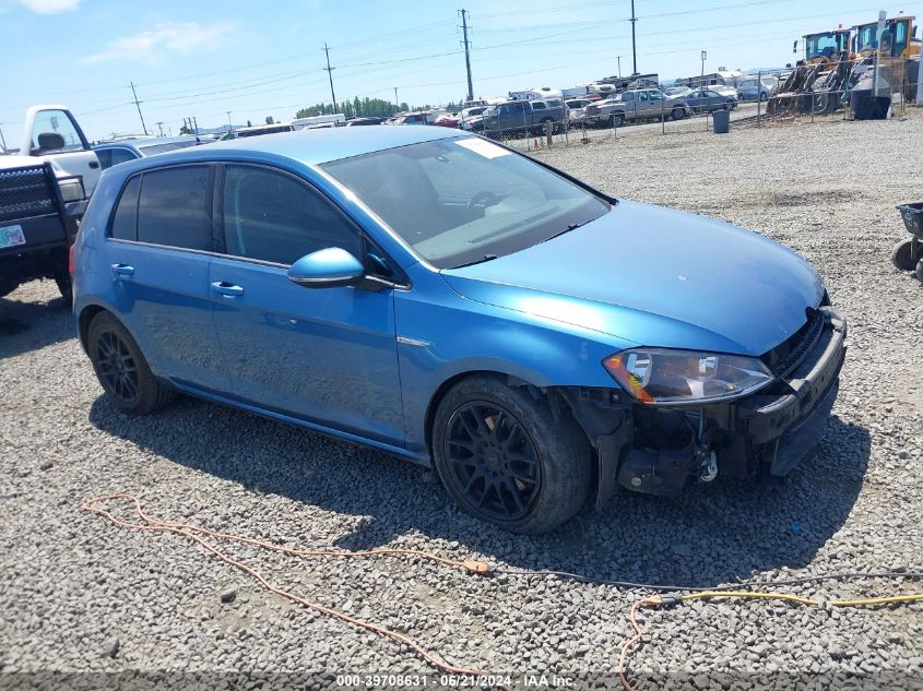 2015 VOLKSWAGEN E-GOLF LIMITED