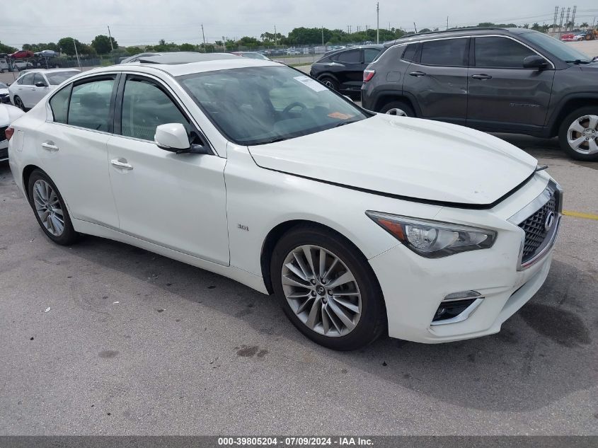 2018 INFINITI Q50 LUXE/SPORT