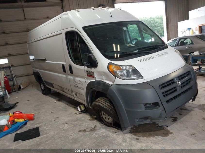 2018 RAM PROMASTER 2500 HIGH ROOF 159 WB