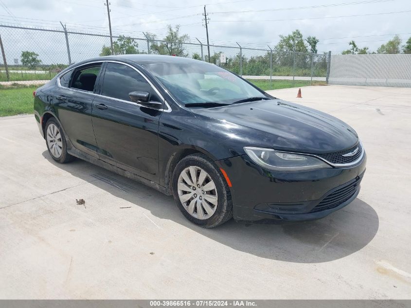 2015 CHRYSLER 200 LX