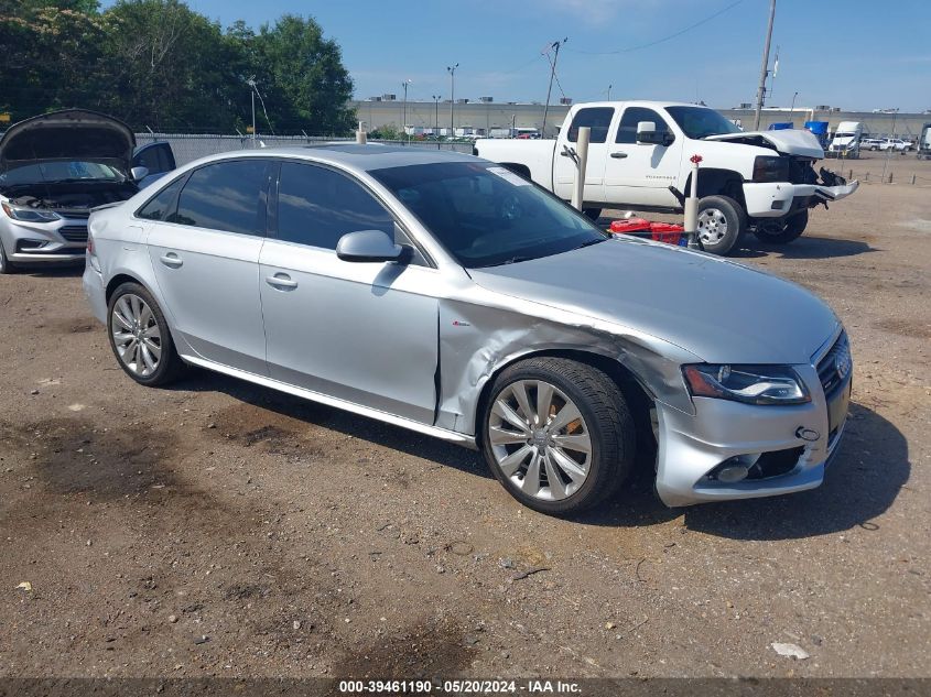 2012 AUDI A4 2.0T PREMIUM