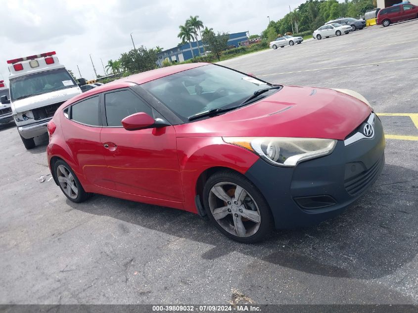 2014 HYUNDAI VELOSTER BASE W/BLACK