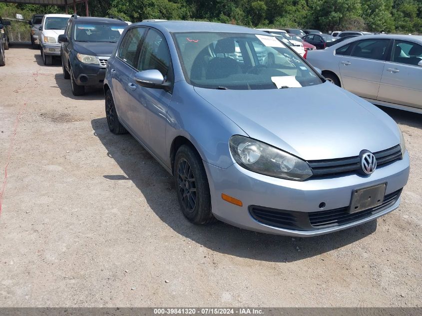 2011 VOLKSWAGEN GOLF 2.5L 4-DOOR