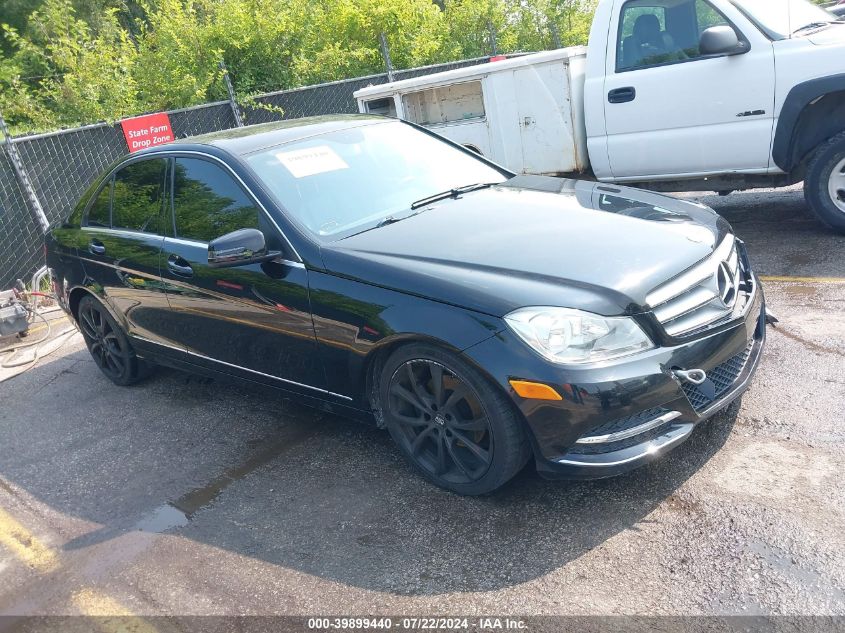 2012 MERCEDES-BENZ C 300 LUXURY 4MATIC/SPORT 4MATIC