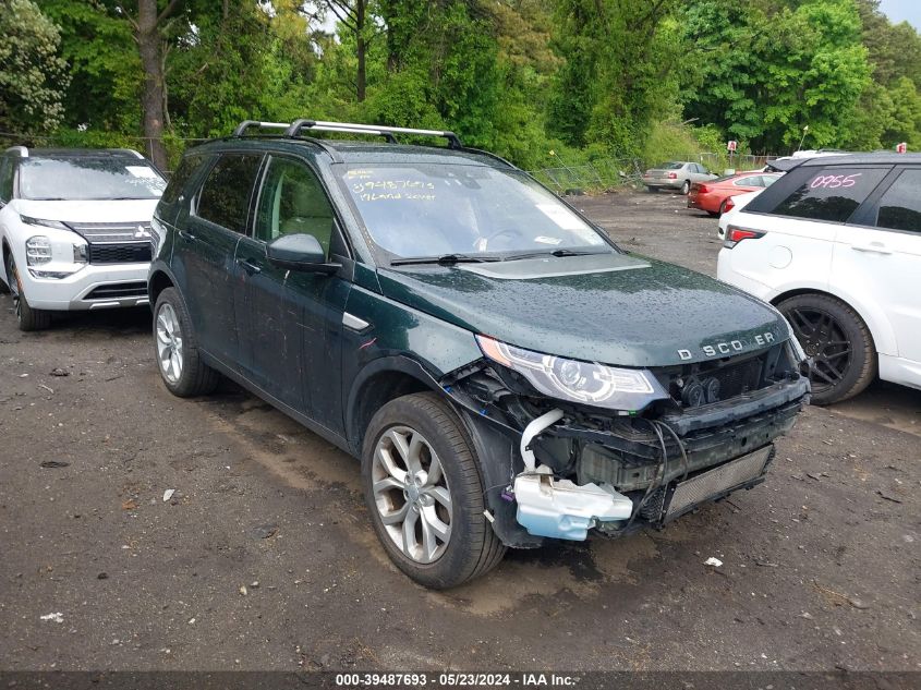 2017 LAND ROVER DISCOVERY SPORT HSE