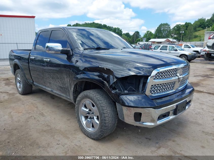 2017 RAM 1500 LARAMIE QUAD CAB 4X4 6'4 BOX