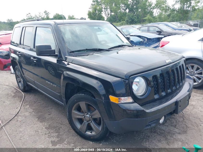 2015 JEEP PATRIOT HIGH ALTITUDE EDITION