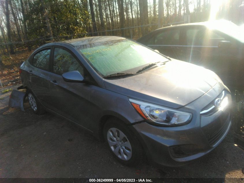 2016 HYUNDAI ACCENT SE