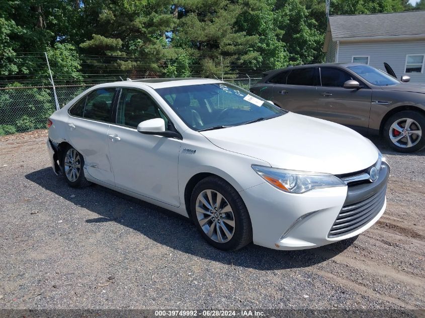 2017 TOYOTA CAMRY HYBRID XLE