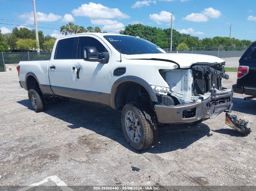 2017 NISSAN TITAN XD PLATINUM RESERVE DIESEL/PRO-4X DIESEL/S DIESEL/SL DIESEL/SV DIESEL