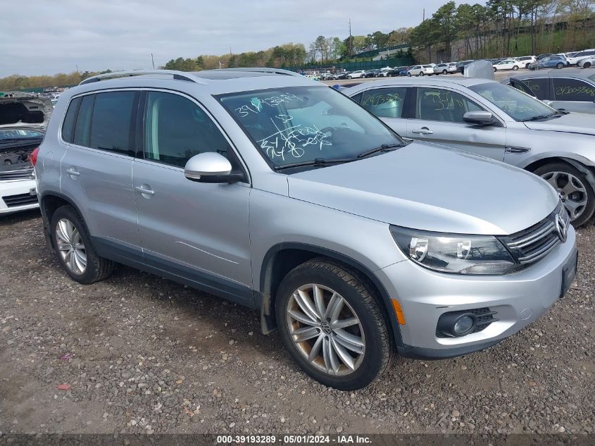 2015 VOLKSWAGEN TIGUAN SE