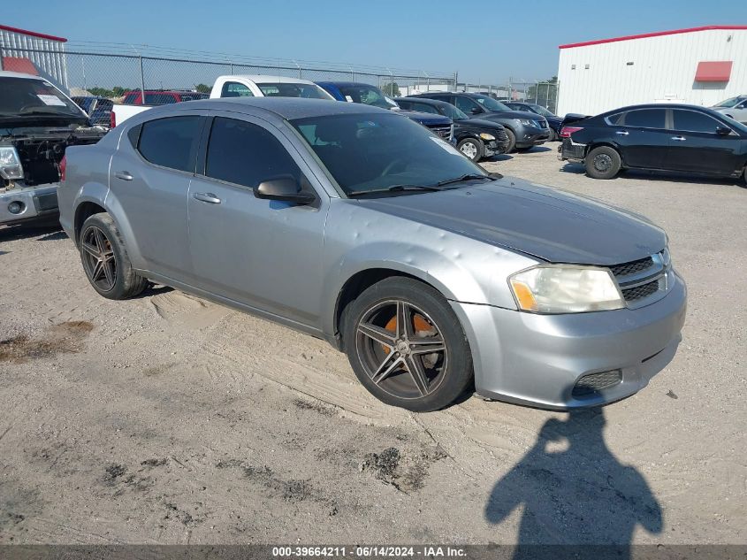 2013 DODGE AVENGER SE