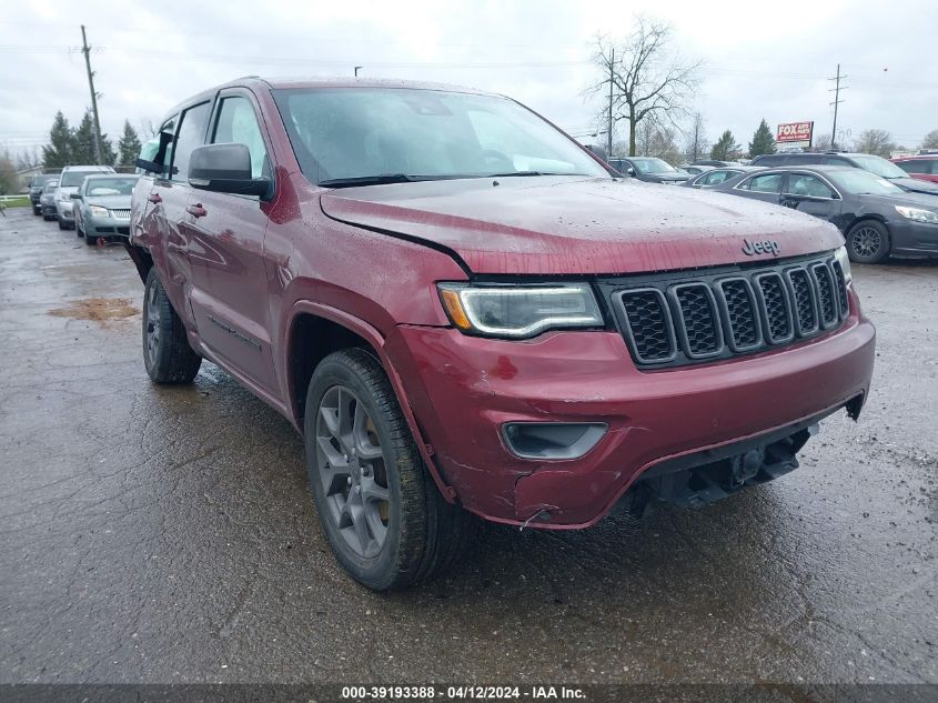 2021 JEEP GRAND CHEROKEE 80TH ANNIVERSARY 4X4