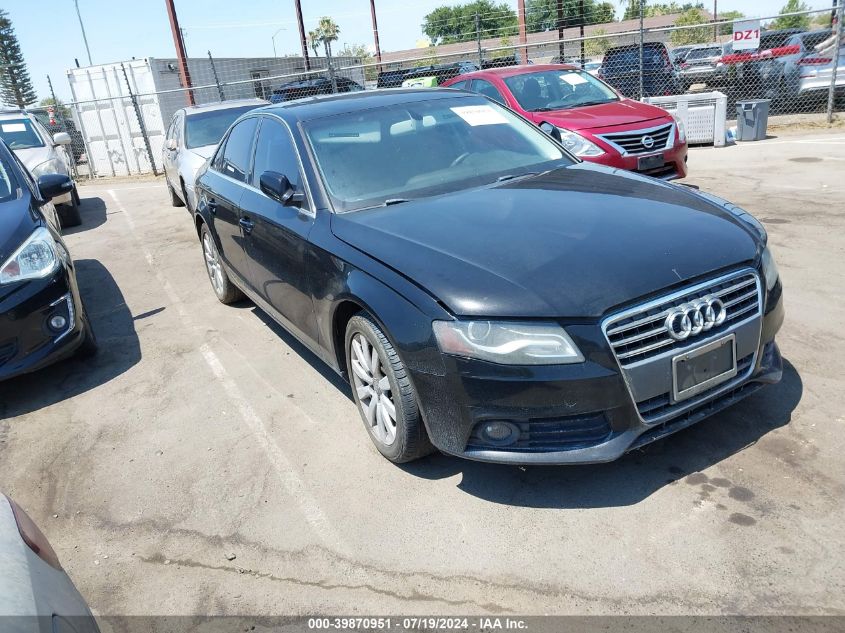 2010 AUDI A4 2.0T PREMIUM