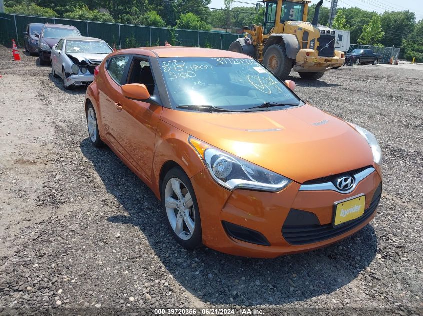 2013 HYUNDAI VELOSTER BASE W/BLACK