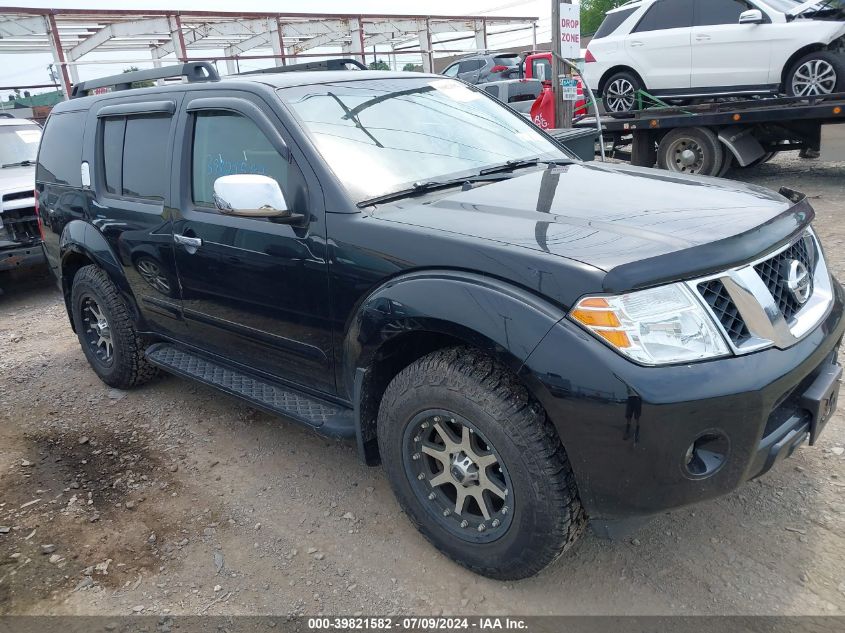 2010 NISSAN PATHFINDER SE