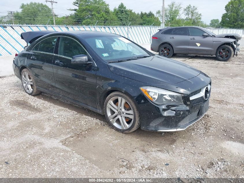 2019 MERCEDES-BENZ CLA 250 4MATIC