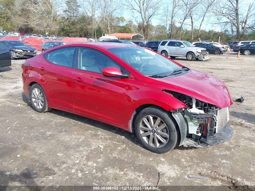 2016 HYUNDAI ELANTRA SE