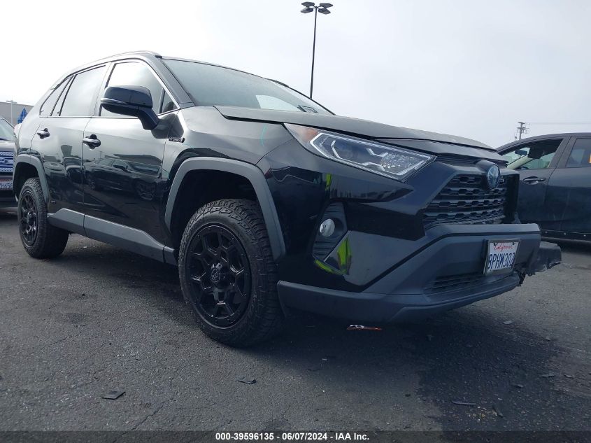 2020 TOYOTA RAV4 XLE HYBRID