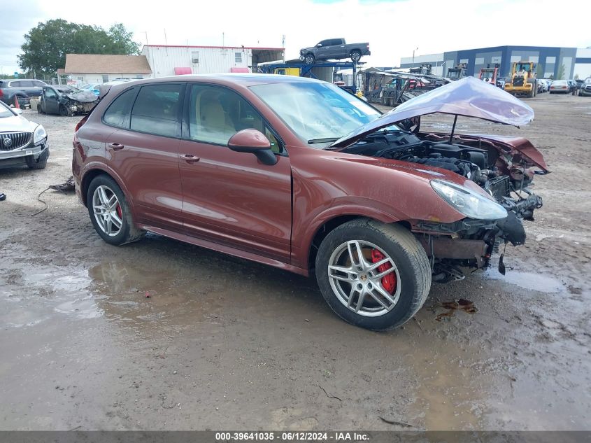 2013 PORSCHE CAYENNE GTS