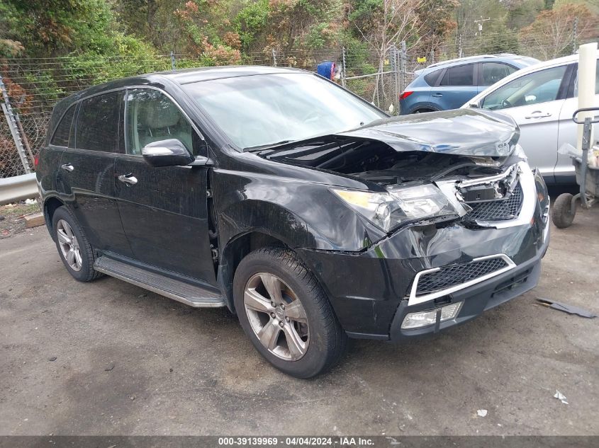 2012 ACURA MDX TECHNOLOGY PACKAGE