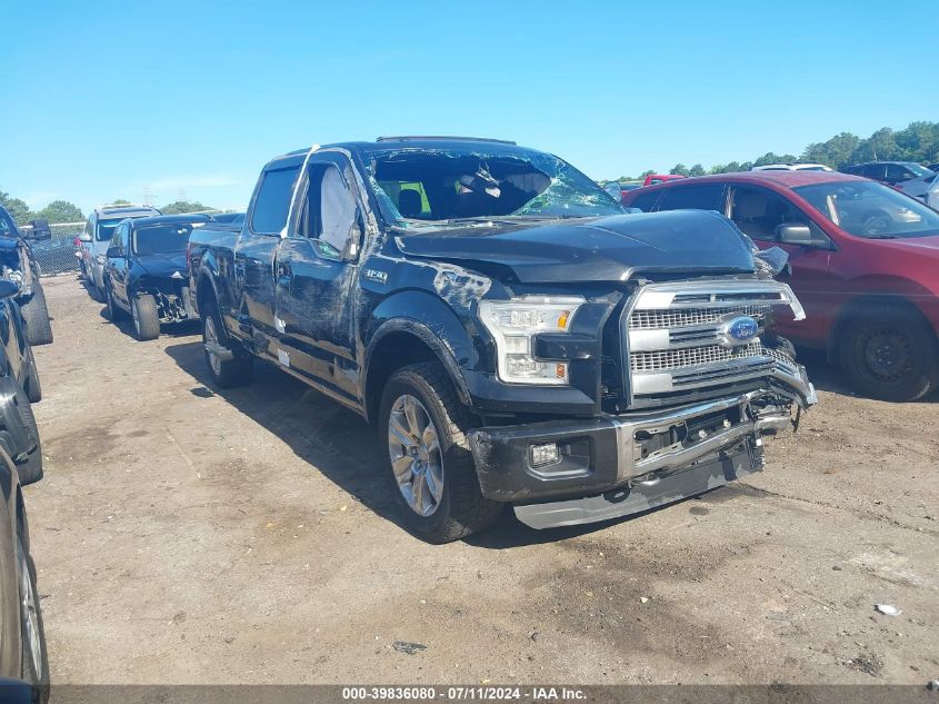 2015 FORD F150 SUPERCREW