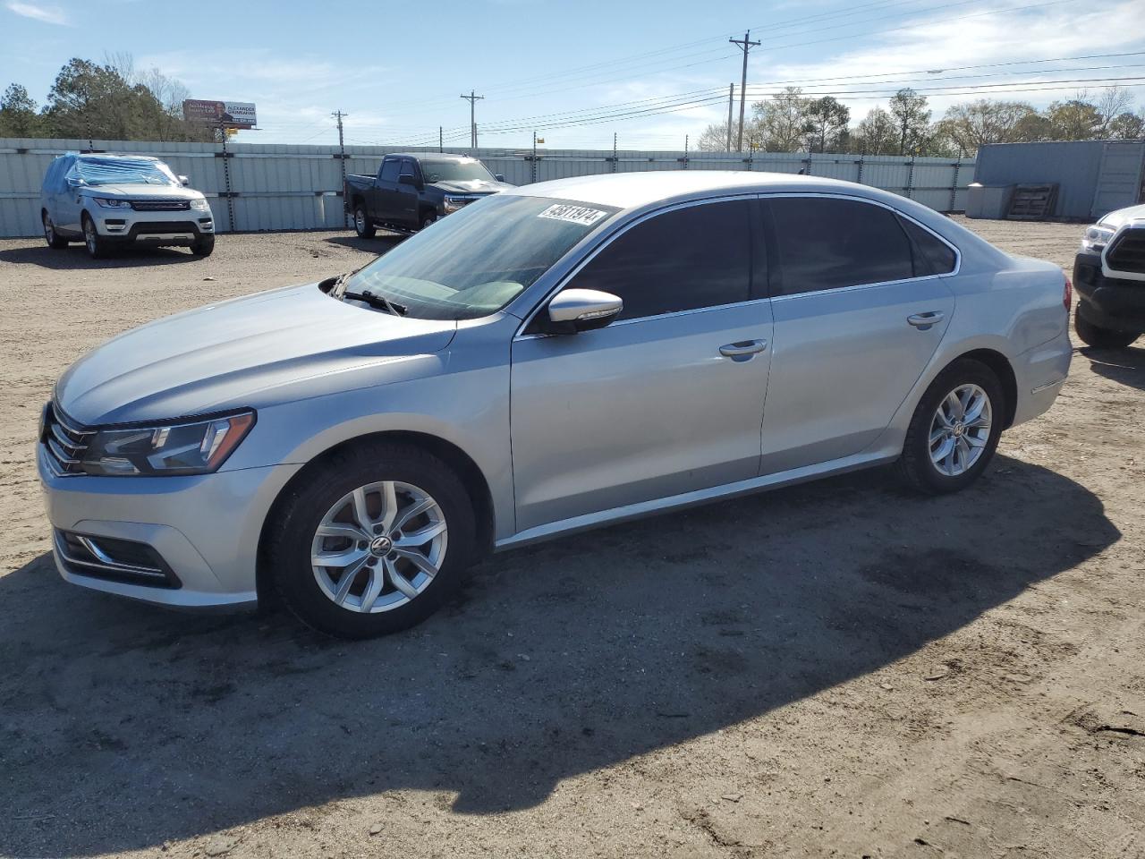 2017 VOLKSWAGEN PASSAT S