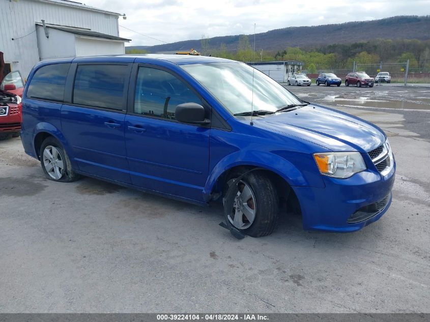 2013 DODGE GRAND CARAVAN SE