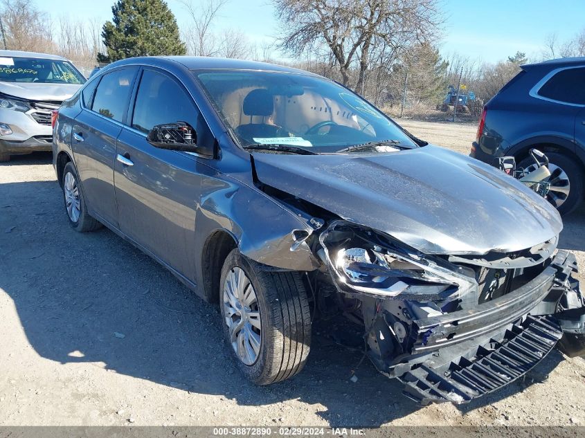 2016 NISSAN SENTRA S