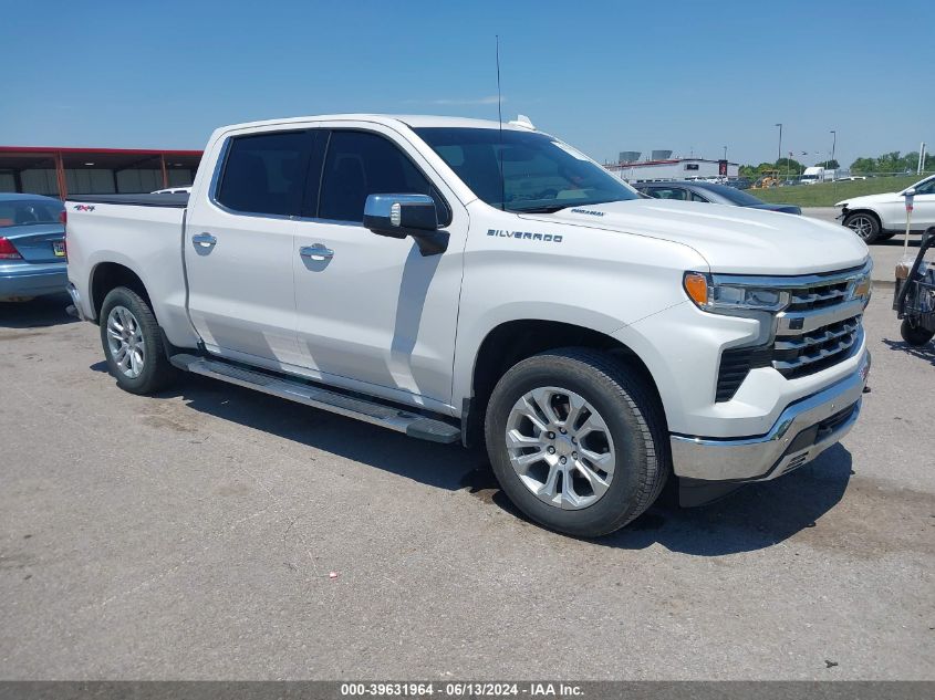 2022 CHEVROLET SILVERADO 1500 4WD  SHORT BED LTZ