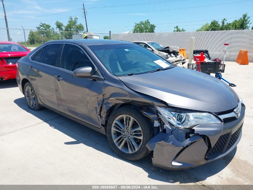 2016 TOYOTA CAMRY XLE/SE/LE/XSE/SE W/SPECIAL EDITION PKG