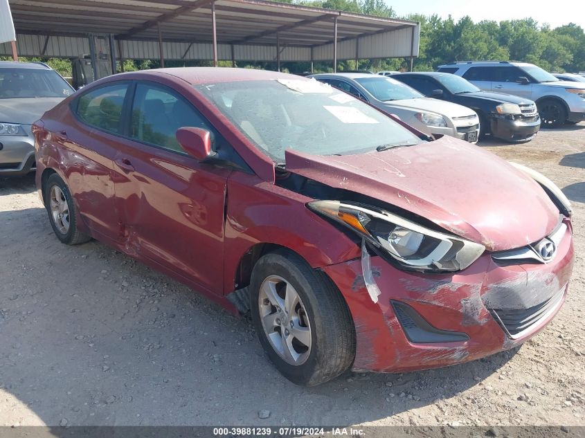 2015 HYUNDAI ELANTRA SE