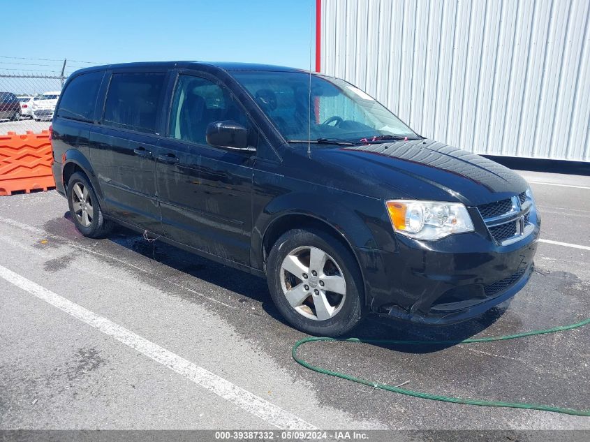 2013 DODGE GRAND CARAVAN SE