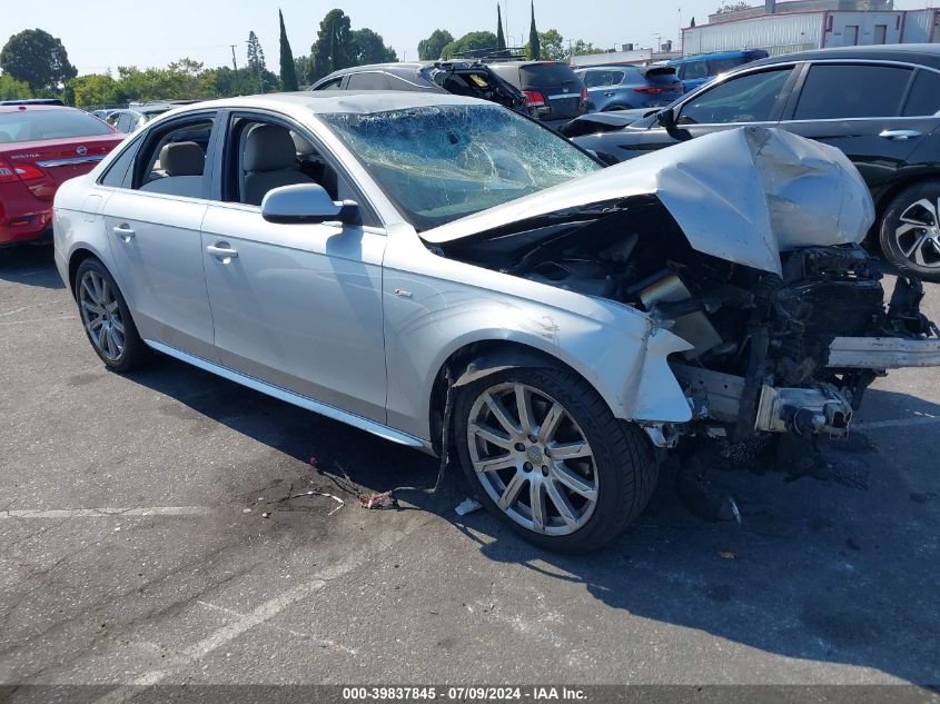 2012 AUDI A4 2.0T PREMIUM