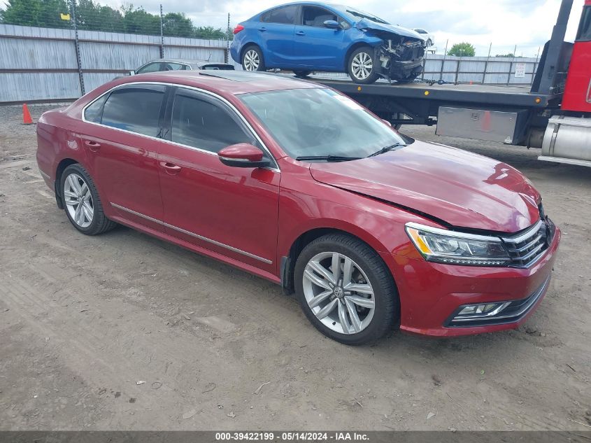 2017 VOLKSWAGEN PASSAT 1.8T SEL PREMIUM