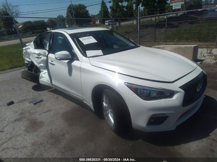 2021 INFINITI Q50 LUXE AWD