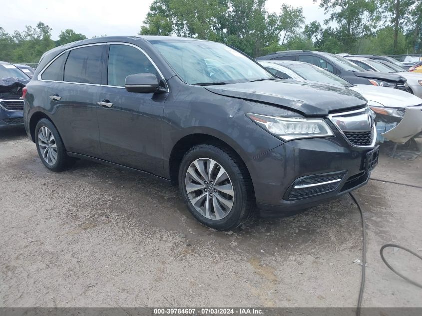 2014 ACURA MDX TECHNOLOGY PACKAGE