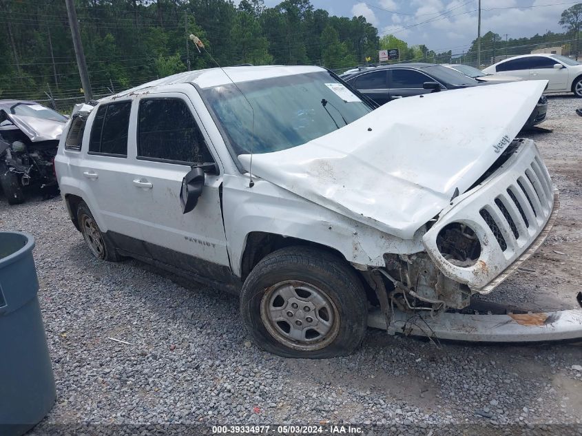 2014 JEEP PATRIOT SPORT