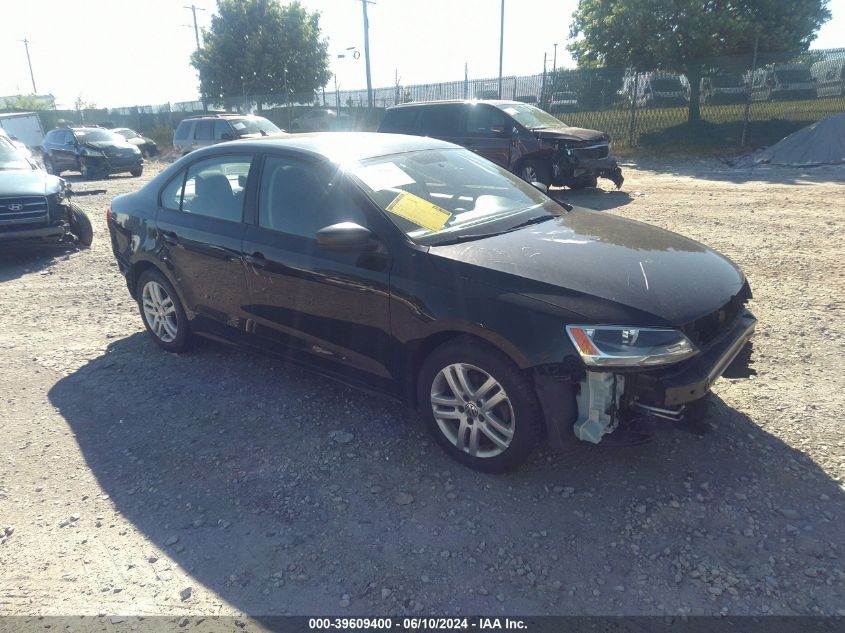 2015 VOLKSWAGEN JETTA 2.0L S