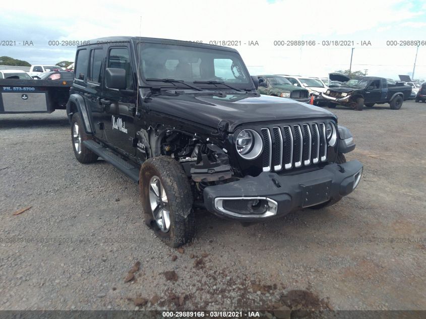 2019 JEEP WRANGLER UNLIMITED SAHARA 4X4