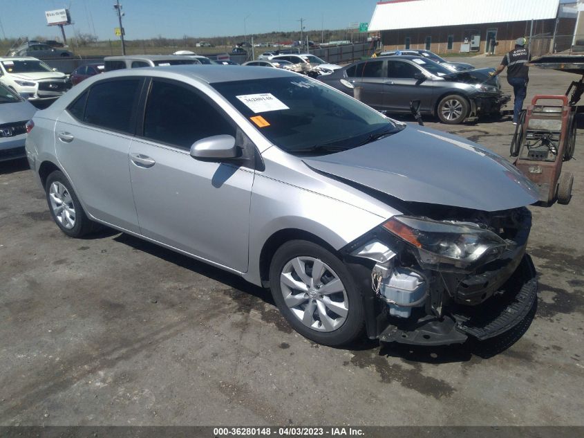 2016 TOYOTA COROLLA LE