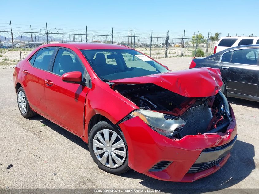 2015 TOYOTA COROLLA LE