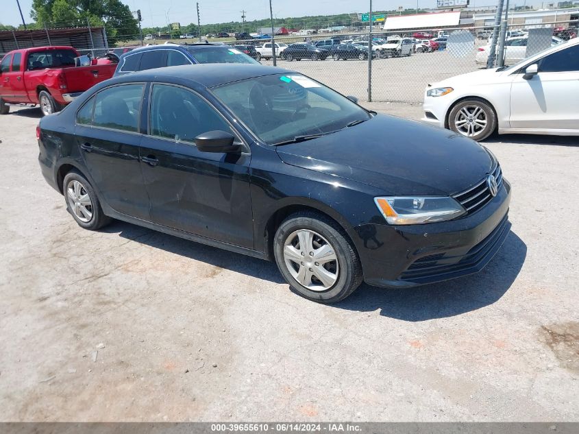 2015 VOLKSWAGEN JETTA S