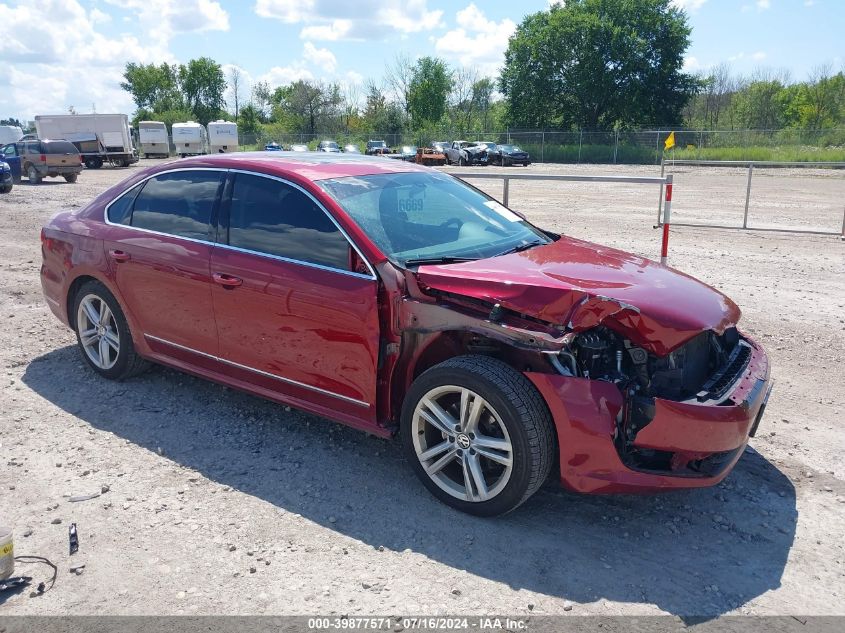 2015 VOLKSWAGEN PASSAT SEL