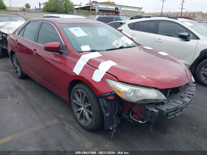 2016 TOYOTA CAMRY XSE